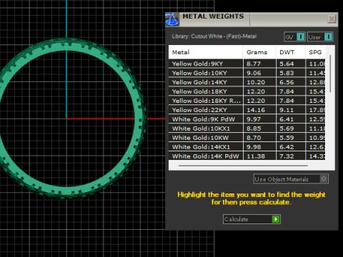Geometric Hex Pattern Band 3D Print Model