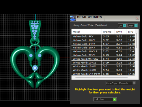 Hart Zwanen Hanger Romantisch 3D-afdrukbaar sieradenmodel 3D printmodel