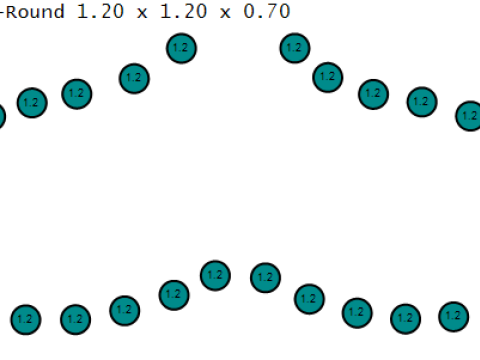 鲸尾轮廓吊坠钻石边框 3D 可打印珠宝模型 3D 打印模型