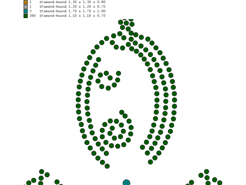 Роскошные спиральные серьги-подвески с бриллиантами, 3D-модель ювелирных изделий для печати 3D Принт Модель