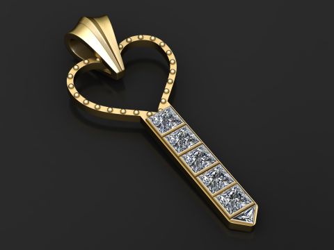 Тривимірна ювелірна модель для друку 3D Принт Модель