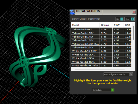 Infinity Bloom Designer-Ring 3D Druckmodell