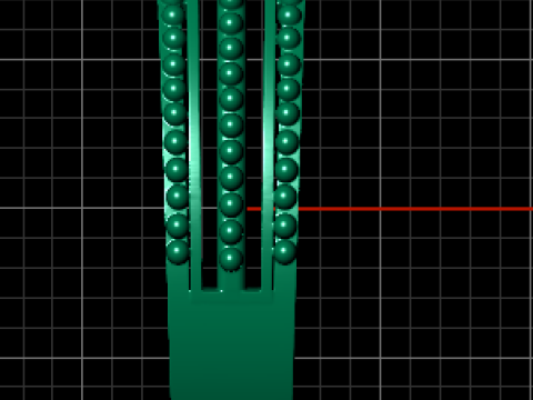 Regal Boncuklu Pırlanta Bant 3d Yazdırılabilir Model 3D Baskı Modeli