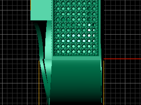 Architectural Cube Luxe Ring 3D-druckbares Modell 3D Druckmodell
