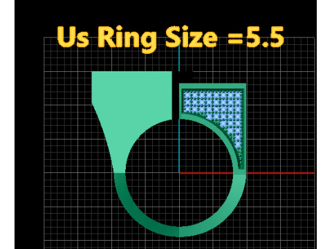 Architectural Cube Luxe Ring 3d printable model 3D Print Model