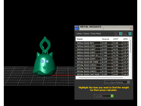 Cat Star Charm 3D Printable Pendant Model 3D Print Model