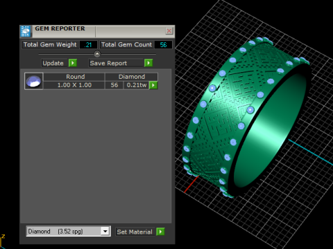 Modèle de bague imprimable en 3D de la bande du patrimoine géométrique Modèles 3D en vedette