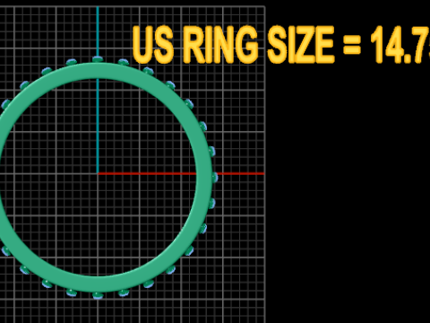 Modèle de bague imprimable en 3D de la bande du patrimoine géométrique Modèles 3D en vedette