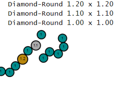 Mini Santa Gnome Pendant Cute Christmas Jewelry 3D Print Model