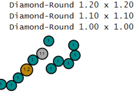 Mini Santa Gnome Pendant Cute Christmas Jewelry 3D Print Model