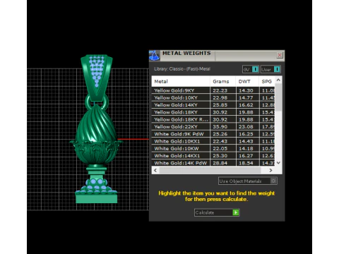 Imperial Royal Crown Egg Pendant Luxury Diamond-Encrusted Jewelry STL 3D Print Model