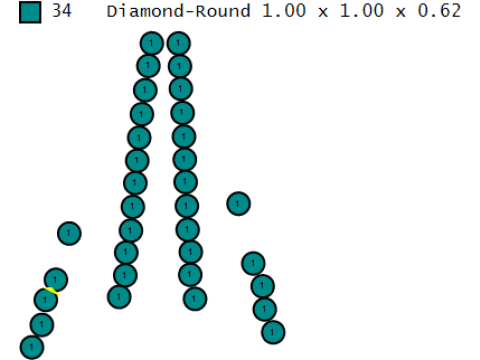 Gitter-Kugel-Anhänger, luxuriöser durchbrochener Kugel-Schmuck, STL 3D Druckmodell