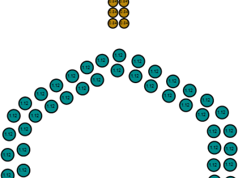 Hexa Halo hanger diamant-steen open zeshoek sieraden STL 3D printmodel