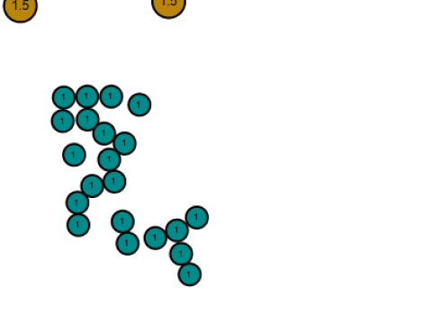 Ciondolo spirito cervo dorato Simpatico gioiello con carattere di corna Modello di stampa 3D