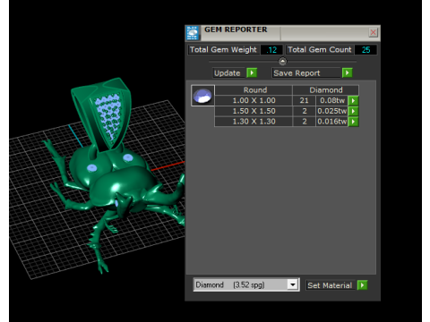 Ciondolo spirito cervo dorato Simpatico gioiello con carattere di corna Modello di stampa 3D