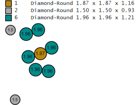 Pingente de cavalo com pedras preciosas Royal Stallion Charm Modelo de Impressão 3D