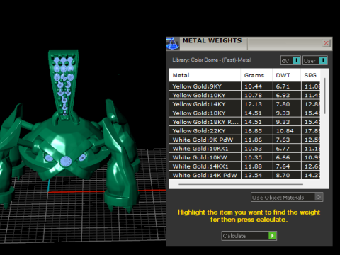 Altın Mecha Canavarı Kolye 3D Baskı Modeli