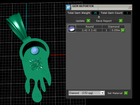 गोल्डन सीक्रेट हैंड पेंडेंट 3D प्रिंट मॉडल