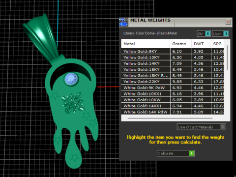 गोल्डन सीक्रेट हैंड पेंडेंट 3D प्रिंट मॉडल
