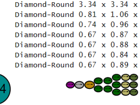 Goldener Fischgräten-Anhänger 3D Druckmodell