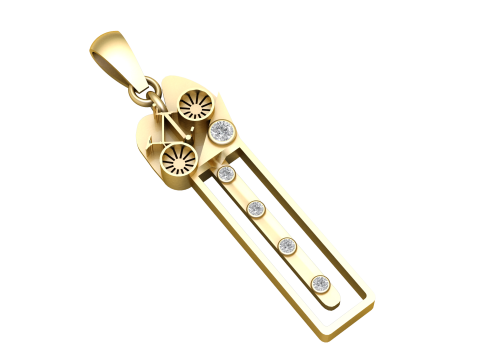 Mech Tech Bar Pendant Mecânico Modelo 3D para impressão Modelo de Impressão 3D