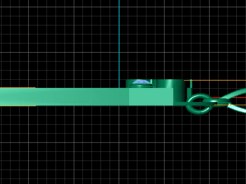 Mech Tech Bar Pendant Mechanical 3D Printable Model 3D Print Model