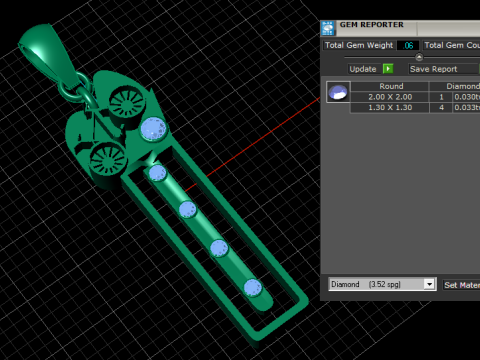 Mech Tech Bar 吊坠机械 3D 打印模型 3D 打印模型