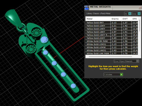 Mech Tech Bar Pendant Mechanical 3D Printable Model 3D Print Model