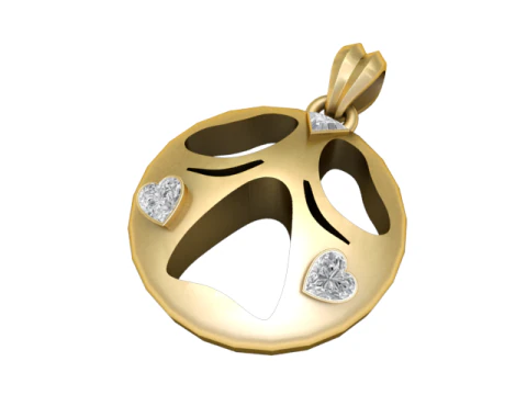Heart Spirit Pendant 3D Printable Model 3D Print Model
