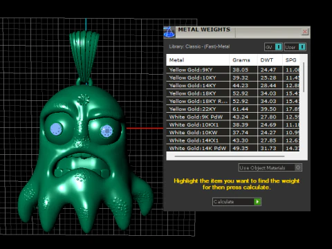 Haunted Ghost Character Pendant 3D Printable Jewelry Model 3D Print Model