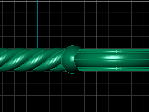 Ruby Royal Schlüsselanhänger 3D-druckbares Schmuckmodell 3D Druckmodell