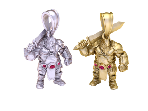 Pendentif Battle Dwarf Warrior Modèle de bijoux imprimable en 3D Modèles 3D en vedette