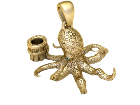 Тривимірна модель ювелірного виробу для друку з підвіскою Kraken Treasure Keeper 3D Принт Модель