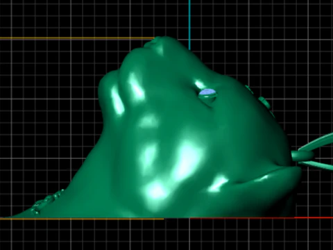 Golden Cub Head Pendant 3D Printable Model 3D Print Model