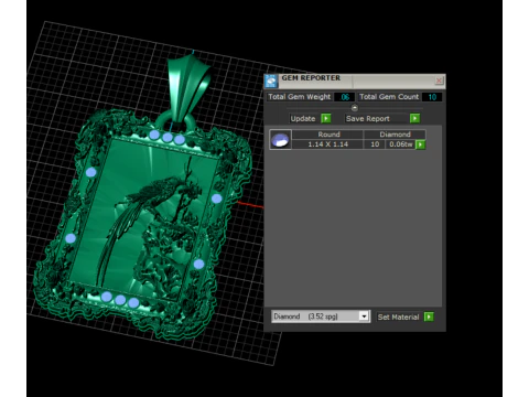 Golden Cub Head Pendant 3D Printable Model 3D Print Model