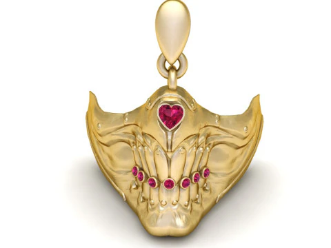 Fantasy Armor Boot Pendant 3D Printable Model 3D Print Model