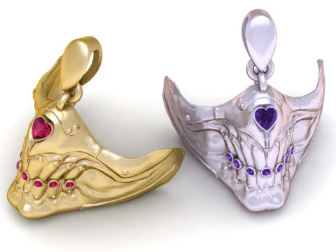 Fantasy Armor Boot Pendant 3D Printable Model 3D Print Model