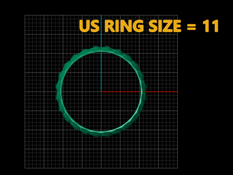 गोल्डन फेसेटेड ज्योमेट्री बैंड लक्ज़री 3डी प्रिंट करने योग्य अंगूठी 3D प्रिंट मॉडल