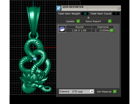 3D-модель ювелірного виробу для друку 3D Принт Модель