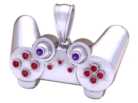 Gaming Controller Pendant 3D Printable Model 3D Print Model