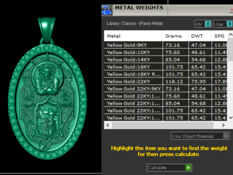Mystic Sigils Guardian Totems Fantasy Pendant Collection 3D Printable STL 3D Print Model