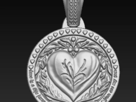 Ethereal Relics Nature Guardians Fantasy Pendant Collection 3D Printable STL 3D Print Model