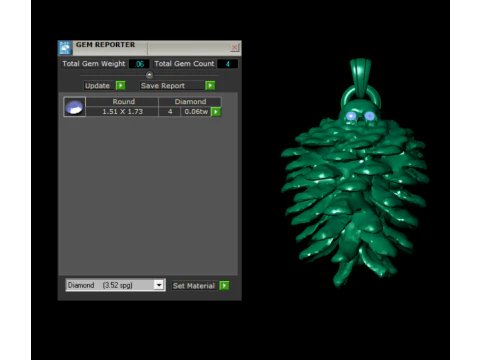 Ethereal Relics Nature Guardians Fantasy Pendant Collection 3D Printable STL 3D Print Model
