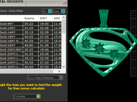 Fantasy Character Symbol Pendant Collection 3D Printable Jewelry Set 3D Print Model