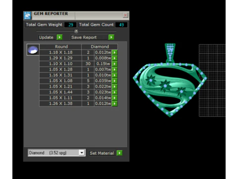 Fantasy Character Symbol Pendant Collection 3D Printable Jewelry Set 3D Print Model