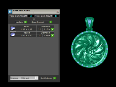 Luxury Fantasy Warrior Ornamental Pendant Collection High-Detail 3D Printable Jewelry 3D Print Model