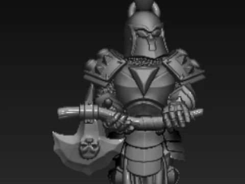 Luxury Fantasy Warrior Ornamental Pendant Collection High-Detail 3D Printable Jewelry 3D Print Model
