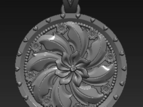 Luxury Fantasy Warrior Ornamental Pendant Collection High-Detail 3D Printable Jewelry 3D Print Model
