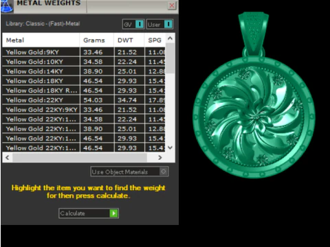 Luxury Fantasy Warrior Ornamental Pendant Collection High-Detail 3D Printable Jewelry 3D Print Model