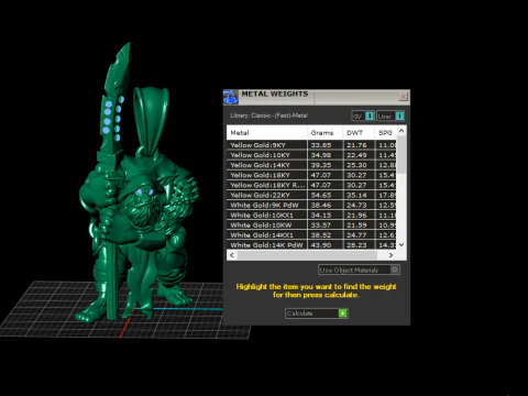 Guardian Blade Warrior Pendant 3D Printable Jewelry 3D Print Model